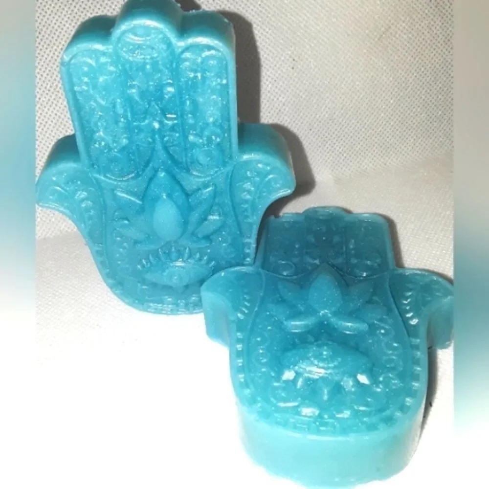 HAND crafted positive eye organic Blueberry soap bar